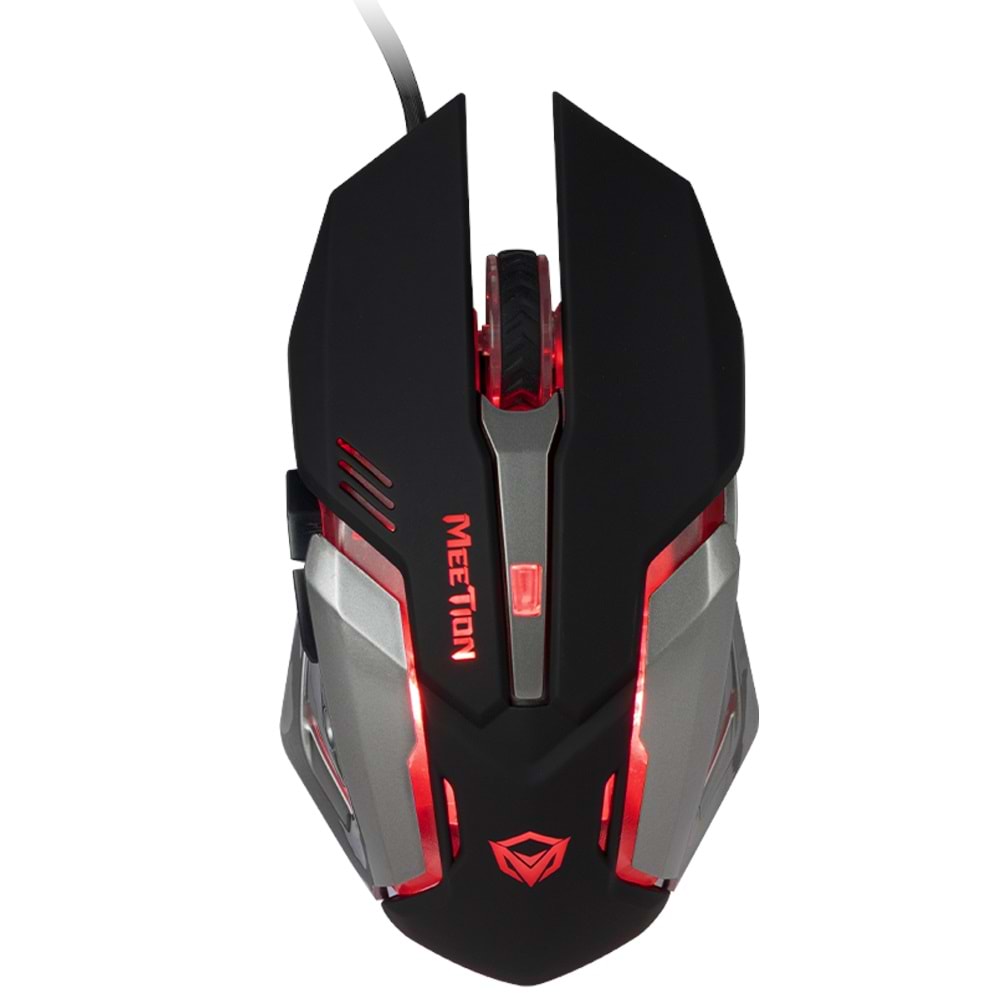 Meetion M915 Backlight Gaming Mouse – Maus Gaming Optik, 2400 DPI, 6 Butona, USB