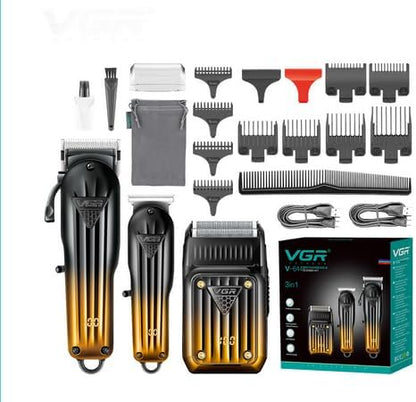 VGR V-644 (3 në 1) – Set Profesional për Kujdes Personal