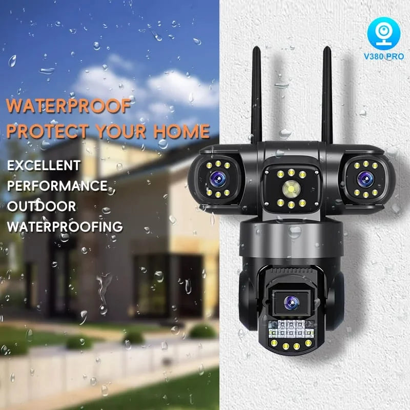 Kamere Sigurije Me 3 Lente-T6 Wifi