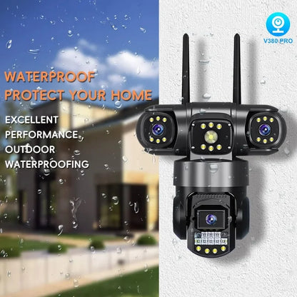 Kamere Sigurije Me 3 Lente-T6 Wifi