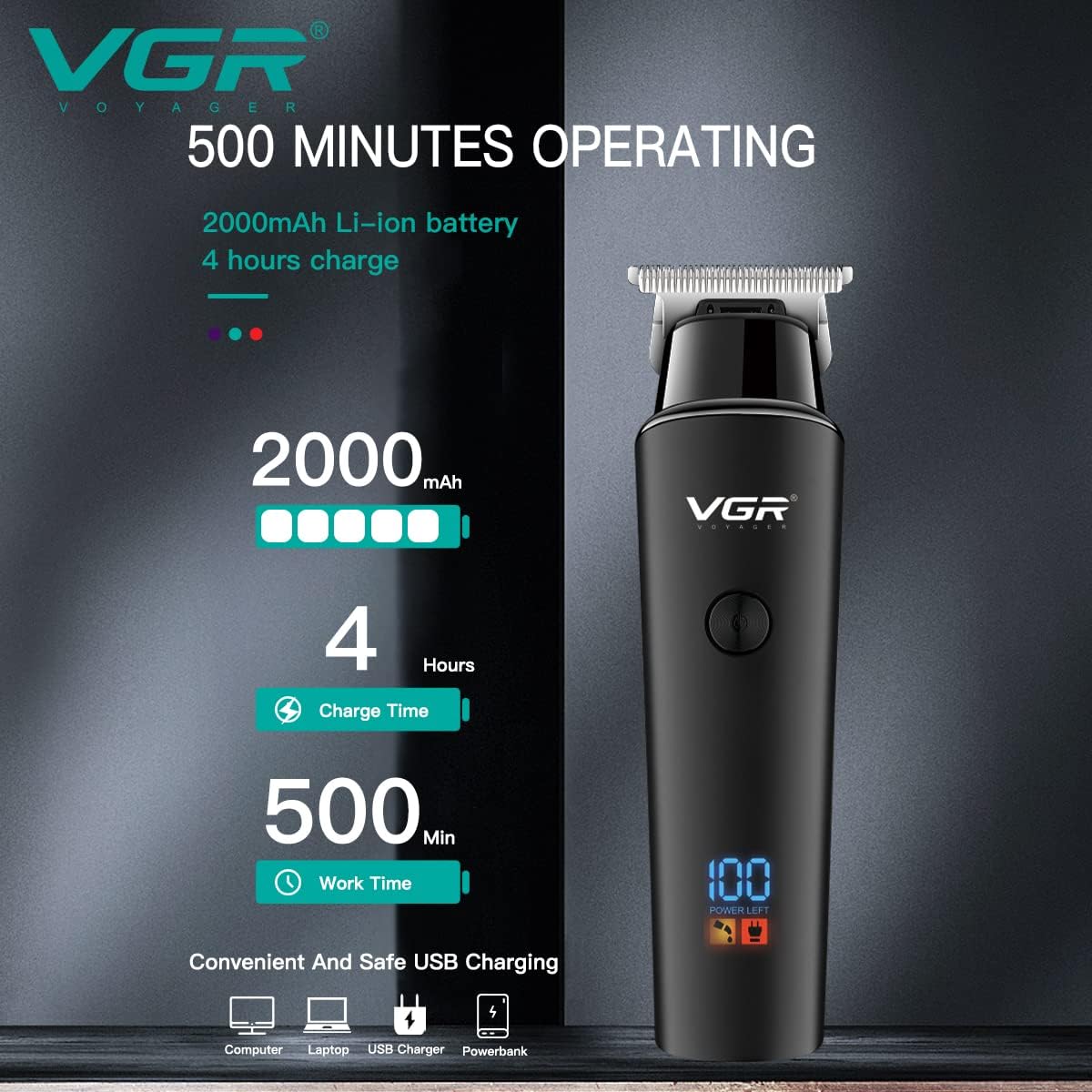 Makinë Qethjeje Profesionale VGR V-937