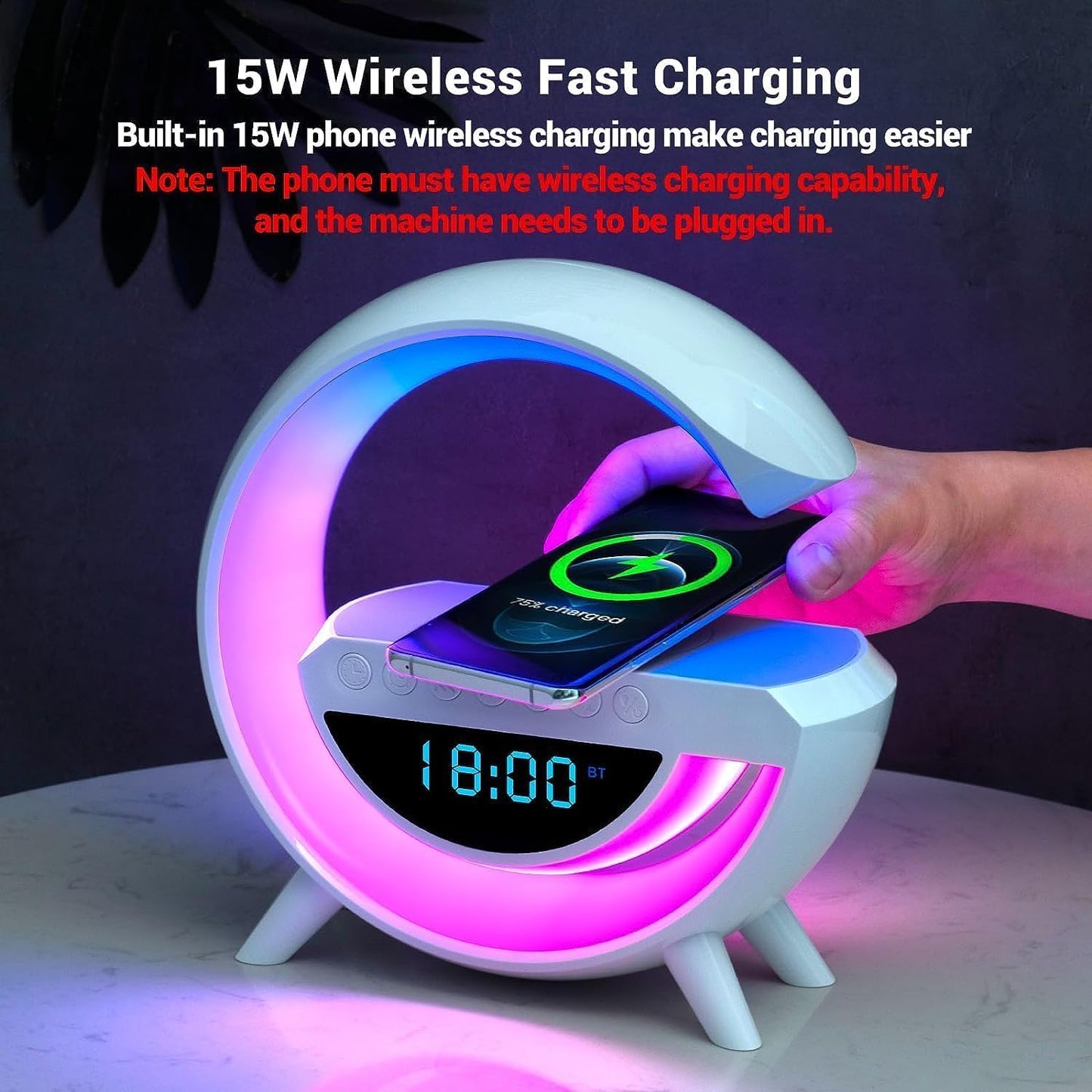 BT-3401 Wireless Charging Speaker