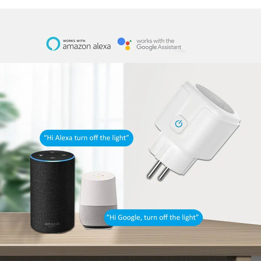 Prizë Inteligjente (Smart Plug) – Kontroll Smart për Shtëpinë Tuaj