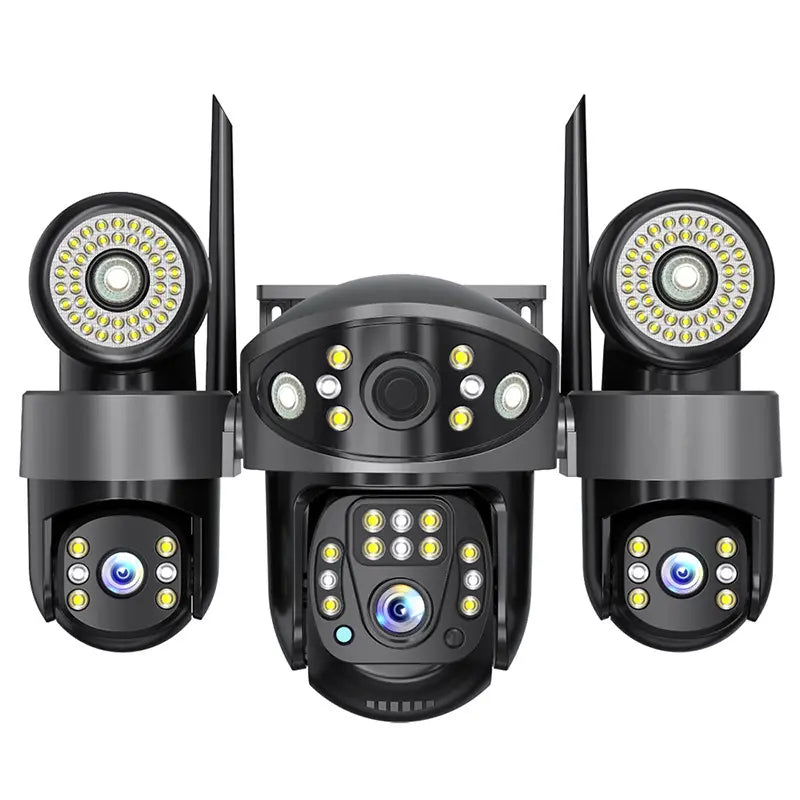 Kamerë Sigurie Wi-Fi SC32-W me 3 Lente 8MP, PTZ, Shikim Nate IR