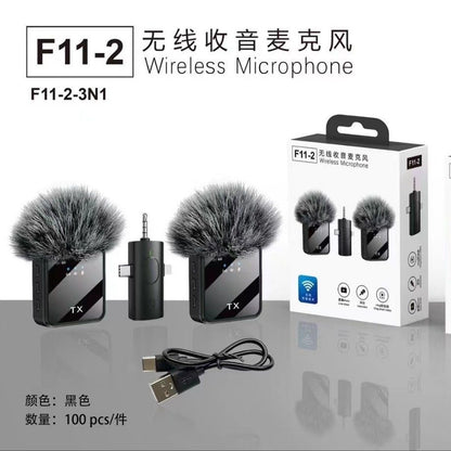Mikrofon Wireless F11-2