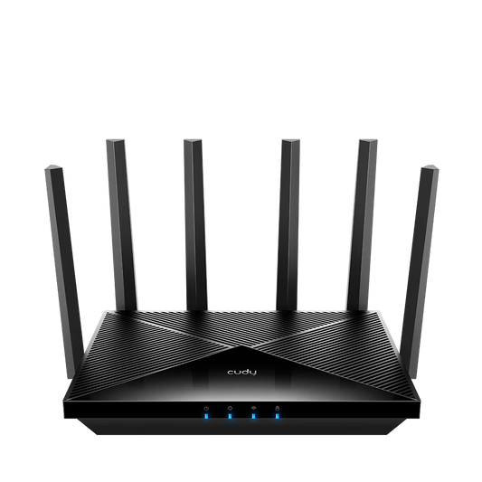 Cudy WR6500H BE6500 Wi-Fi 7 Router – 2.5G, Dual-Band dhe 6 Antena