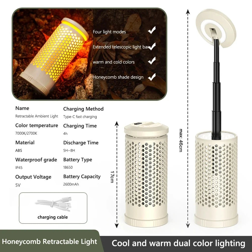 Drita Teleskopike për Kamping “CampLight Pro”