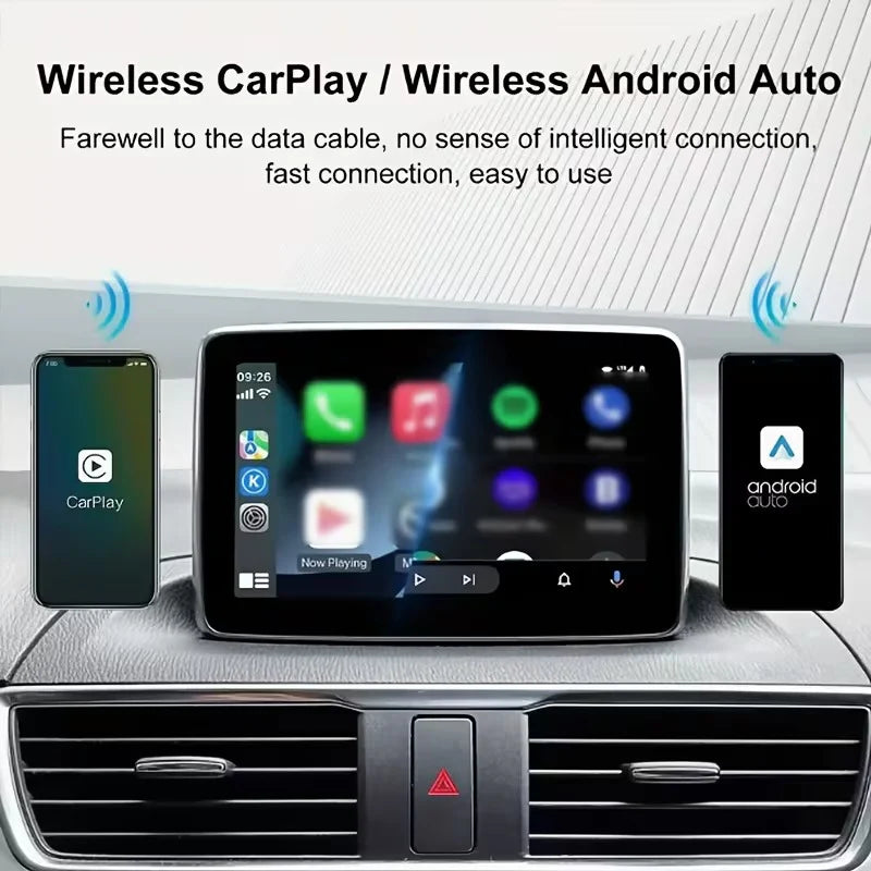 CarPlay 2 në 1 - Wireless Smart Display për Makinë