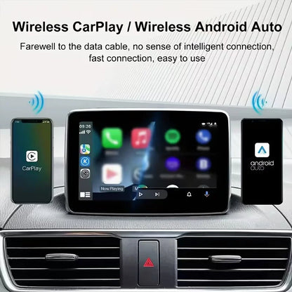 CarPlay 2 në 1 - Wireless Smart Display për Makinë