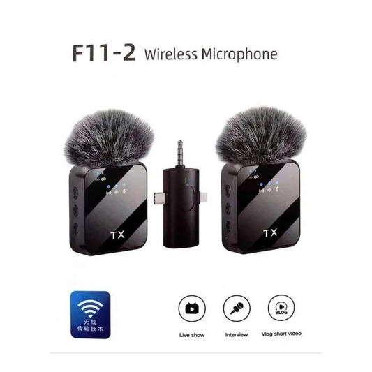 Mikrofon Wireless F11-2